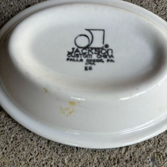Jackson China Small Oval 5 1/4” x 4” Bowl - Picture 6 of 7